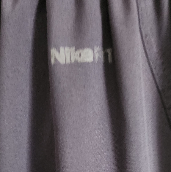 Nike FIT DRY Vintage Y2K Track Pants Baggy Windbreaker Pants  Size M Zippers - Picture 8 of 9